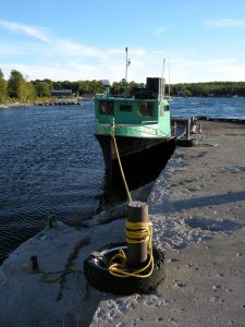 Tied Boat, Door County, Wis., Copyright 2015 by MDMikus