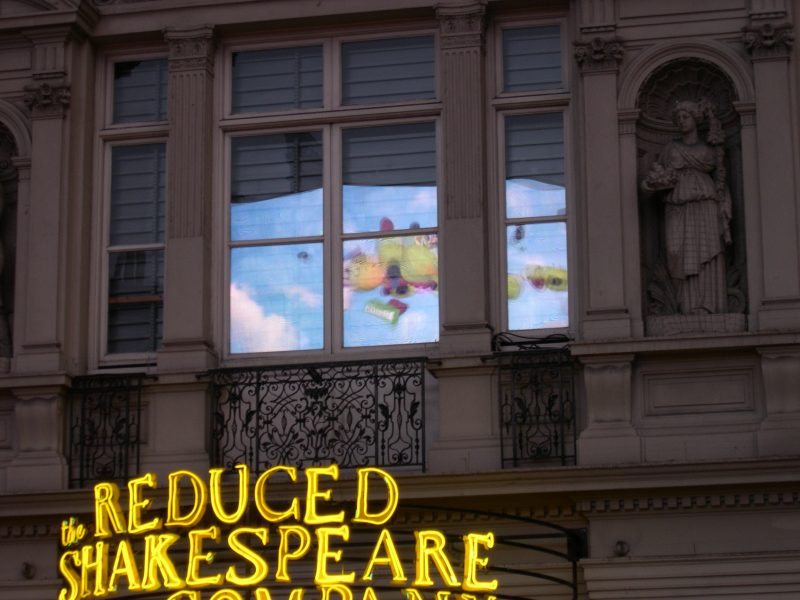 Reflection Above Theatre, London, by MDMikus (c) 2005